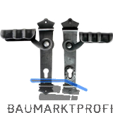 Sicherheits-Dr�ckergarnitur URBAN PZ88, schwarz passiviert lackiert