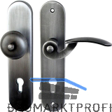 Sicherheits-Wechselgarnitur TOSKANA PZ88, rechts, verzinkt geschw�rzt