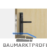 SALTO Langschild-Halbgarnitur XS4 One EM750DUFH VK 9 mm IP55 schwarz