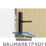 SALTO Langschildbeschlag XS4 One DIN-SH EM750WFH VK 9 mm TS 60-75 mm schwarz