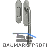 HALC� Hebeschiebet�rgriff GR�DEN m. Rasterung 180 Grad, L 240, verz/pat