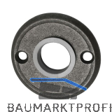 HALC� Dr�ckerrosette GR�DEN, � 50 mm, thermopatiniert