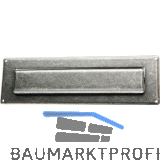 HALC� Briefeinwurf 285 x 85 mm, Eisen verzinkt schwarz passiviert