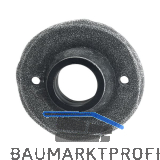 HALC� Dr�ckerrrosette STUBAI, � 53 mm, verzinkt schwarz passiviert