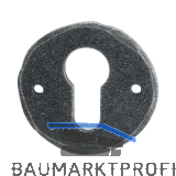 HALC� Zylinderrosette STUBAI - PZ, � 53 mm, verzinkt schwarz passiviert