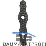 HALC� Langschild SILL - PZ 88, Stahl schwarz lackiert