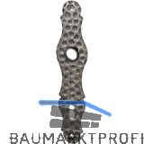 HALC� Langschild SILL - BB 90, Stahl verzinkt schwarz passiviert