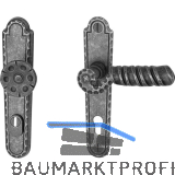 Sicherheits-Wechselgarnitur RIED PZ88, rechts, verzinkt schwarz passiviert