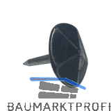 HALC� Ziern�gel �25mm, verzinkt schwarz hell passiviert