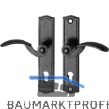 Sicherheits-Dr�ckergarnitur STUBAI PZ88, verzinkt schwarz hell passiviert