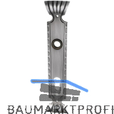 SCH�SSWENDER Langschild TYROL - PZ 92 mm, Stahl schwarz passiviert