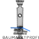 SCH�SSWENDER Langschild TYROL - WC 90, 38 - 45, schwarz passiviert