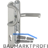 Wechselgarnitur LIVERPOOL - Schmalschild PZ, 77-82, Edelstahl-Effekt