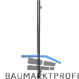 HALC� Stossgriff � 30 mm, L�nge 1000 mm; Stahl verzinkt passiviert
