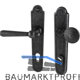 Sicherheits-Wechselgarnitur KALTENBACH PZ72, links, verzinkt schwarz passiviert