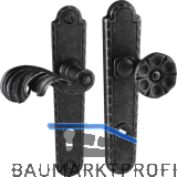 Sicherheits-Wechselgarnitur TUX PZ92, links, verzinkt schwarz passiviert