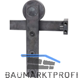 HALC� Schiebet�rbeschlagset Holz 35-45 mm Laufschiene L=2000 mm Schwarzstahl