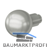 MARCHESI Knopfdr�ckerlochteil Kugelform, � 50 mm, Ansatz 16 mm, Edelstahl