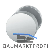 FSB T�rknopf 23 0829 ASL fest auf Rosette, Edelstahl matt