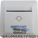 MARCHESI Hotel Kartenschalter/leser Mifare UP f�r Wechselstrom, Kunststoff wei�