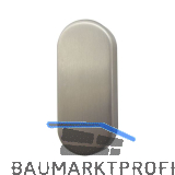 GRUNDMANN Blindrosette BL, oval, verdeckt geschr., 29x71x8mm, Edelstahl