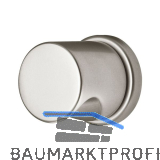 GEOS T�rknopf Zylinderform fest auf Rosette, Gewindeans�tze M4, Edelstahl