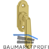 GRUNDMANN Fenstergriff ALT-WIEN 904 - sichtbar geschraubt, 7x35, Messing poliert