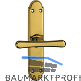 GRUNDMANN Fenstergriff ALT-WIEN 920 - sichtbar geschraubt, 7x35, Messing poliert