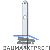 Langschild ALT - WIEN, BB 90, o. Hangerl, Messing verchromt