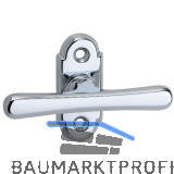 GRUNDMANN Fenstergriff ALT-WIEN 926 - sichtbar geschraubt, 7x35, verchromt