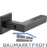 MARCHESI Dr�ckerpaar SQUARE Smart Look, T�rst�rke 38-45 mm, Edelstahl schwarz