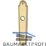 MARCHESI Langschild K�LN - WC 90, Messing poliert