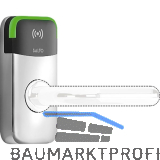 SALTO Abdeckplatte XS4 Mini Metall Edelstahl poliert