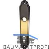 MARCHESI Langschild K�LN/L�FFELFORM - PZ 88, Messing patiniert