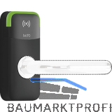 SALTO Abdeckplatte XS4 Mini Metall Edelstahl schwarz