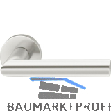 FSB Haust�rhalbgarnitur 70 1076 rechts, runde Rosette, Aluminium silber eloxiert