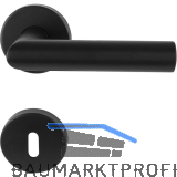 MARCHESI Dr�ckergarnitur GEHRUNG BB, mit St�tznocken, Edelstahl schwarz matt