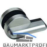 Trennwandverriegelung mit �berwurfriegel, rot gr�n Anzeige, Edelstahl