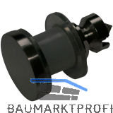 MARCHESI Befestigungszubeh�r Griffe M8, Glas,Edelstahl schwarz pulverbeschichtet