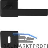 MARCHESI Dr�ckergarnitur CHIA BB, ohne St�tznocken, Edelstahl schwarz matt