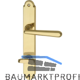 MARCHESI FH Dr�ckergarnitur ALT-WIEN - auf Schild WC 90, Messing poliert