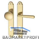 MARCHESI Wechselgarnitur ALT-WIEN - auf Schild PZ88, rechts, Messing poliert