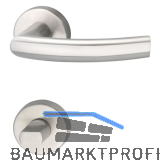 MARCHESI Dr�ckergarnitur RIGA - auf Rosette WC, 38 - 45, Edelstahl matt