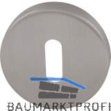 Schl�sselrosette BB, Metall Unterkonstruktion KL 4, � 52 x 10 mm, Edelstahl