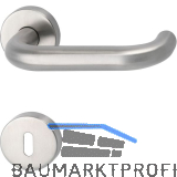 MARCHESI Dr�ckergarnitur HARMONIE - auf Rosette BB, 38 - 45, Edelstahl matt