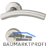 MARCHESI Dr�ckergarnitur MOSKAU - auf Rosette WC, 38 - 45, Edelstahl matt