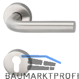 MARCHESI Dr�ckergarnitur HORIZONT - auf Rosette PZ, 38 - 45, Edelstahl matt