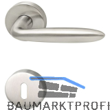 MARCHESI Dr�ckergarnitur VERONESE - auf Rosette BB, 38 - 45, Edelstahl matt