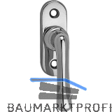 MARCHESI Fenstergriff ELEGANT - sichtbar geschraubt, 7x35, Messing verchromt