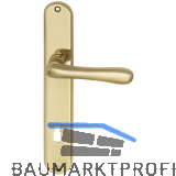 MARCHESI Dr�ckergarnitur ELEGANT 22 - auf Schild BB 90, Messing poliert
